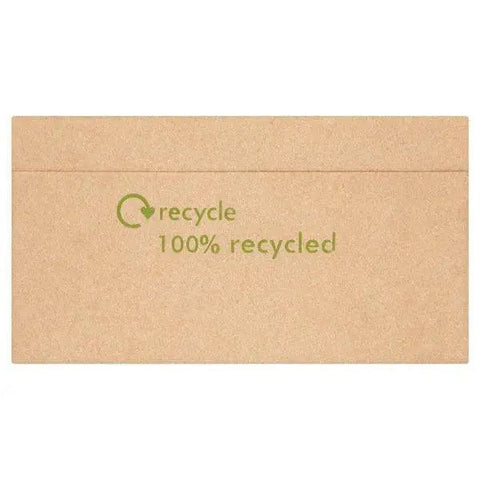 Compost Me Brown Recycled Napkins - 500pk