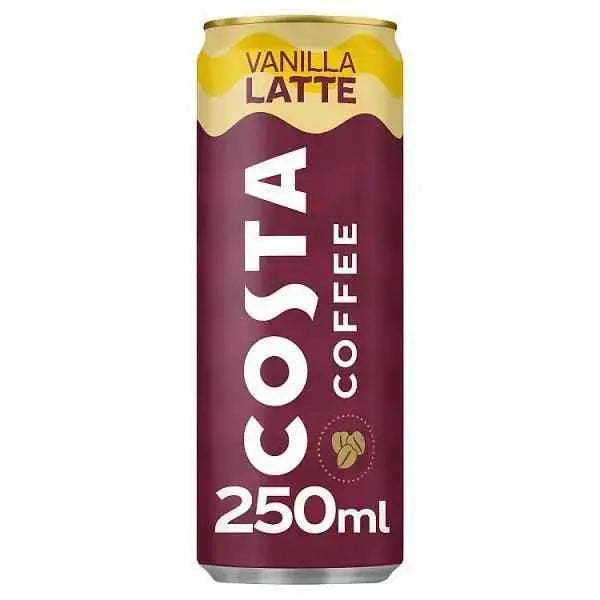 Costa Coffee Latte 12 x 250ml Cans