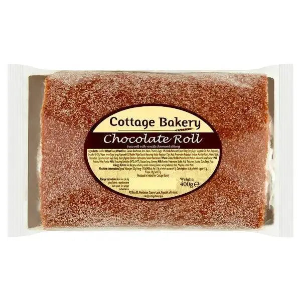Cottage Bakery Chocolate Roll 400g (Case of 6)
