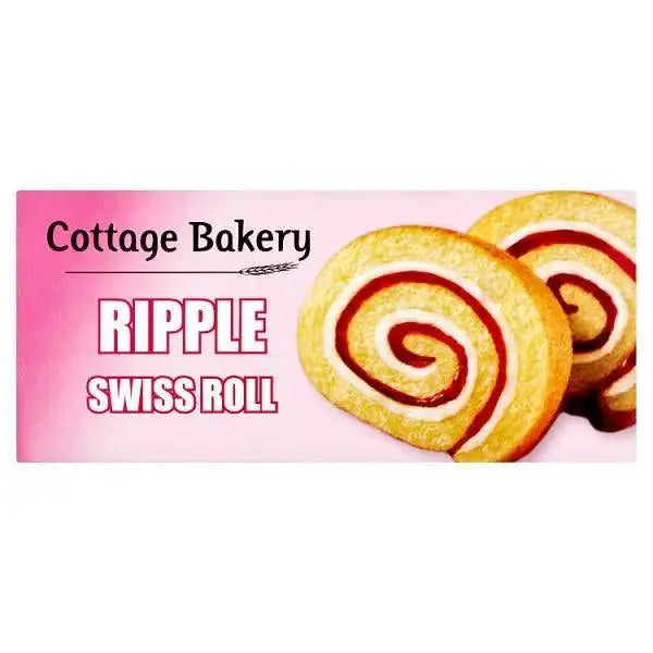 Cottage Bakery Ripple Swiss Roll 200g (Case of 6)