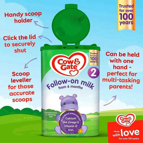 Cow and Gate Follow-On Milk from 6 Months 800g