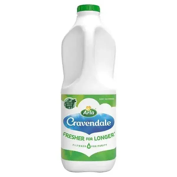 Cravendale Filtered Fresh Semi Skimmed Milk 2L Fresher for Longer