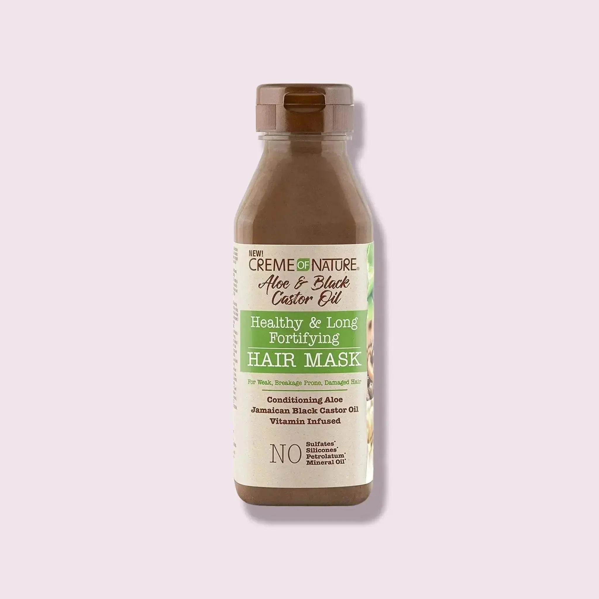Creme of Nature Aloe & Black Castor Oil 12 oz, Brown
