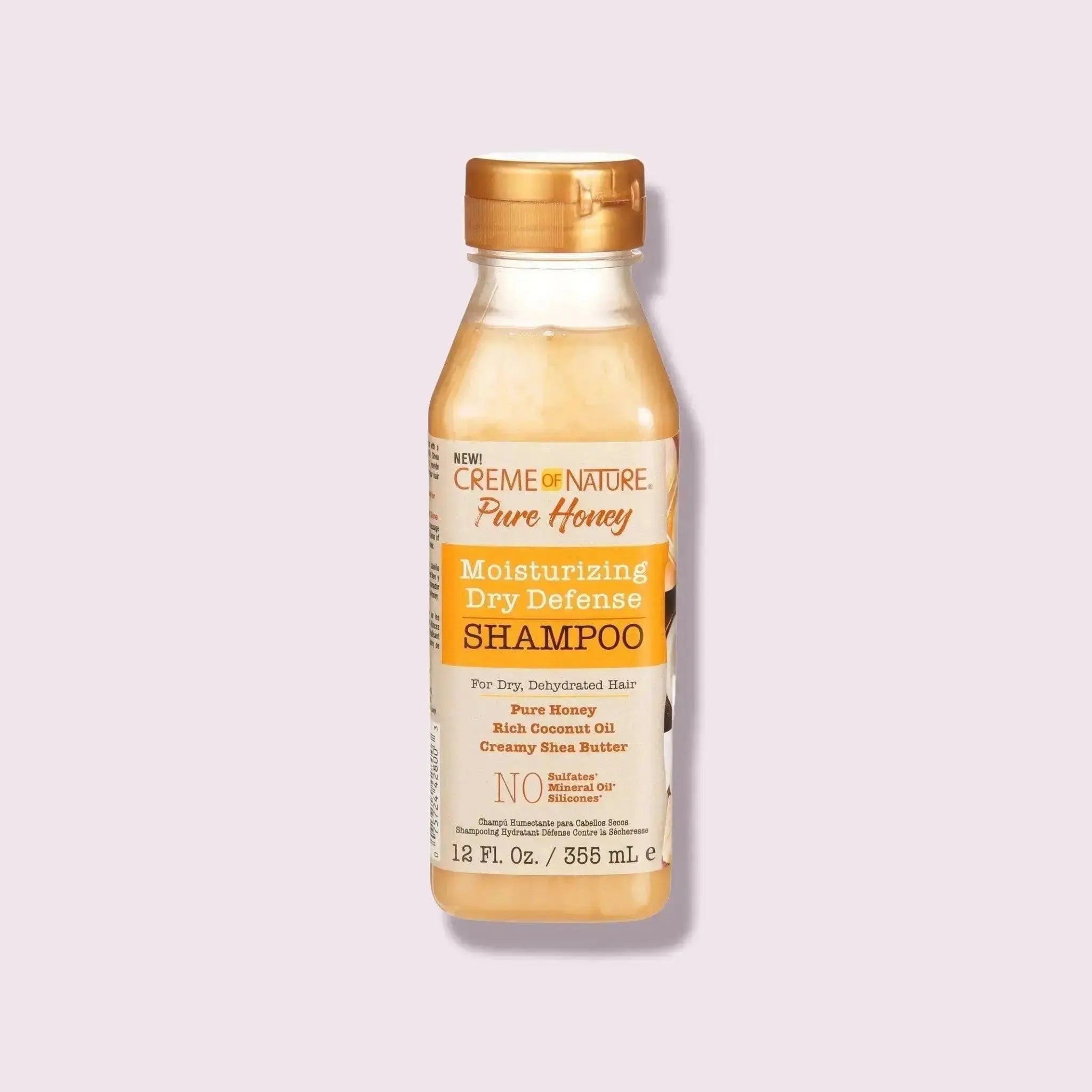 Creme of nature Pure Honey Moisturizing Dry Defense Shampoo 12oz