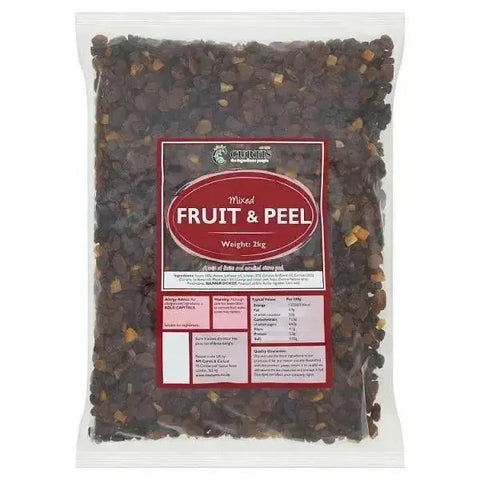 Curtis Mixed Fruit & Peel 2kg for vegetarians