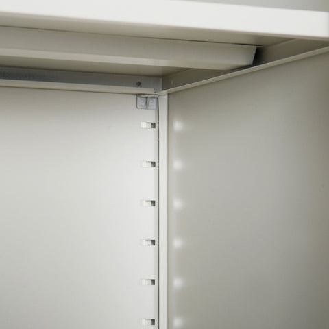 Filing Cabinet Storage Office 2 Doors Adjustable Shelf Metal Vinsetto