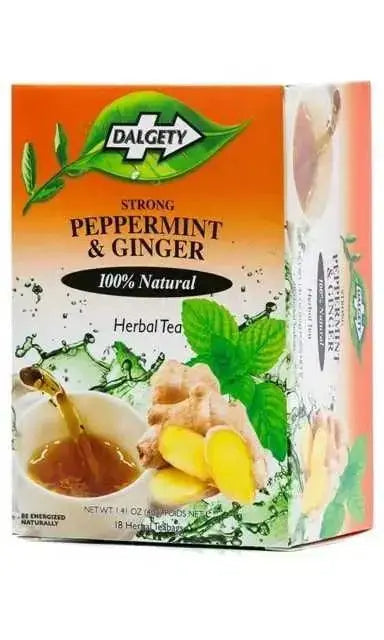 Dalgety Peppermint & Ginger Tea, 40g