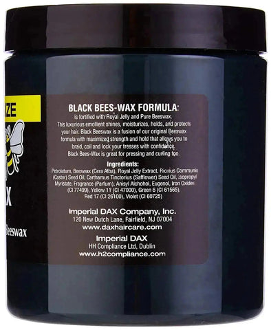 Dax Black Bees - Wax Fortified With Royal Jelly And Pure Beeswax 397g