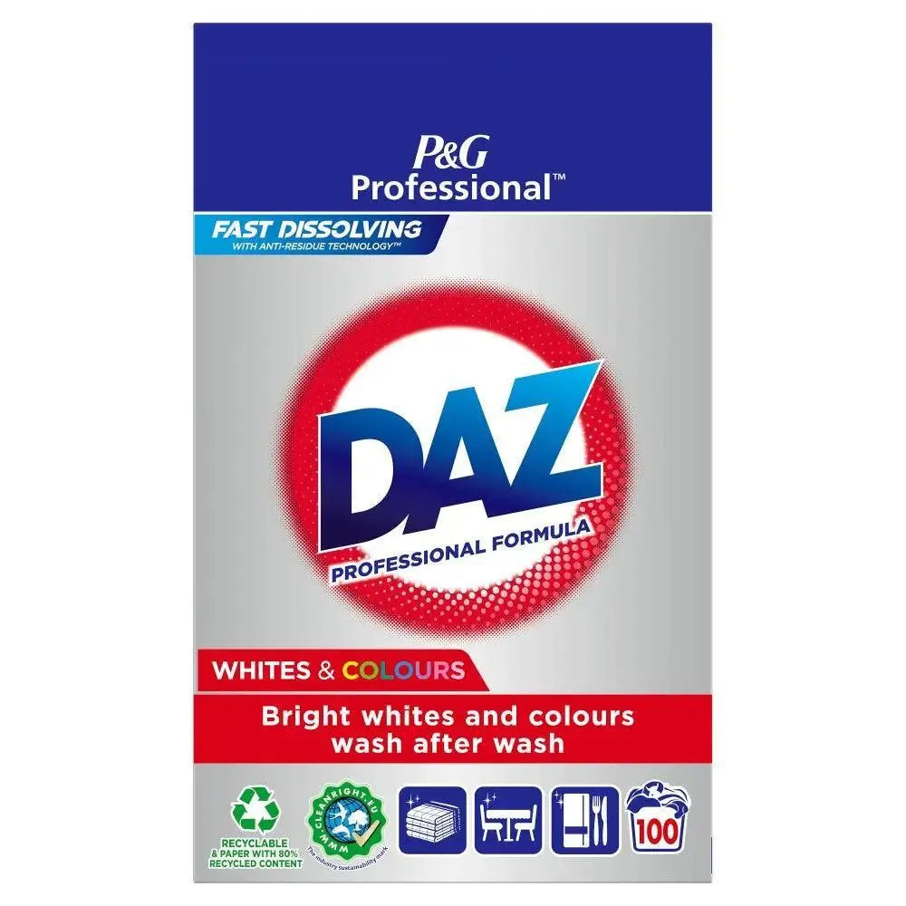 Daz Professional Powder Detergent Regular 7kg 110 Washes