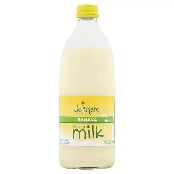 Delamere Dairy Banana Flavour Milk 500ml (Case of 12)
