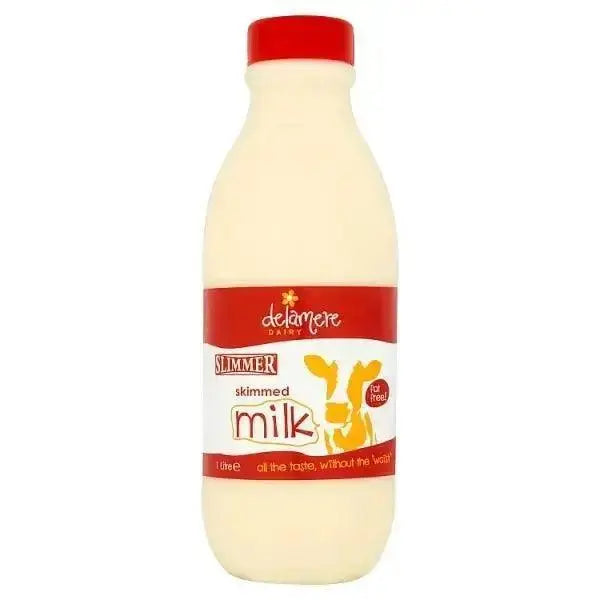 Delamere Dairy Slimmer Brand Skimmed Milk 1 Litre (Case of 12)
