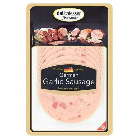Delicatessen Fine Eating Garlic Sausage Flavoured with Garlic 90g