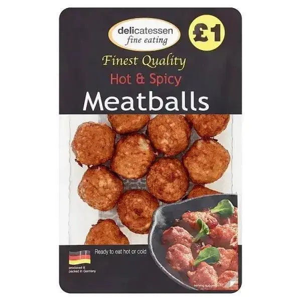 Delicatessen Fine Eating Hot & Spicy Meatballs 200g