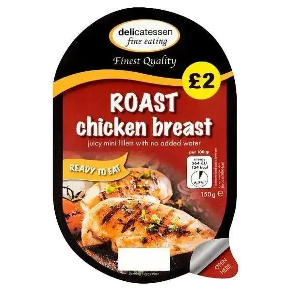 Delicatessen Fine Eating Roast Chicken Breast 150g