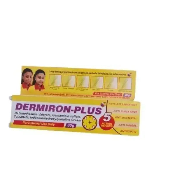 Dermiron-Plus Contra-Indication: Acne, scabies