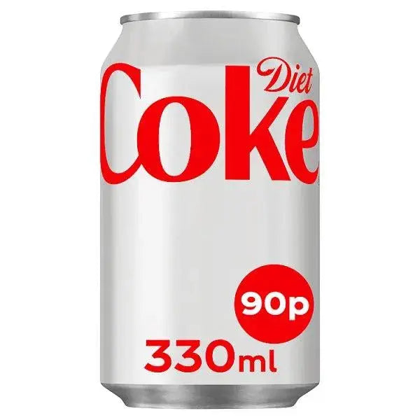 Diet Coke 330ml PM 90p (Case of 24)