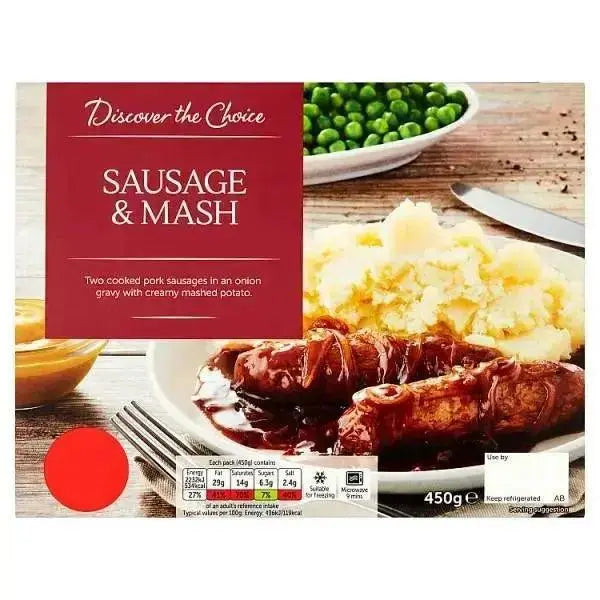 Discover the Choice Sausage & Mash 450g