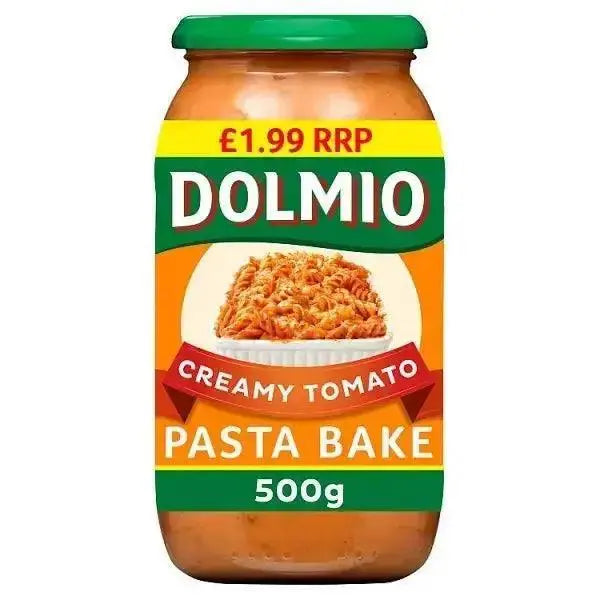 Dolmio Pasta Bake Creamy Tomato Pasta Sauce 500gl (Case of 6)