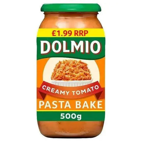 Dolmio Pasta Bake Creamy Tomato Pasta Sauce 500gl (Case of 6)