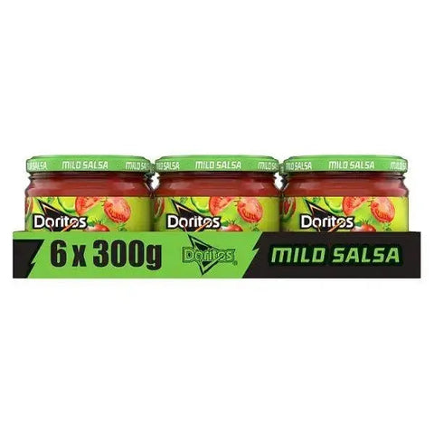 Doritos Mild Salsa Sharing Dip Tray 6 x 300g (Case of 6)