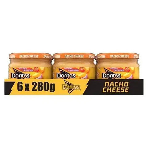 Doritos Nacho Cheese Sharing Dip Tray 6x280g (Case of 6)