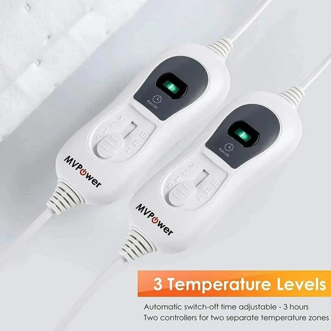 Double Economical Electric Blanket Ultrasonic Welding Fabric Heating Bed Mat Warmer