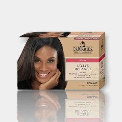 Dr. Miracle's "Feel It" Formula No-Lye Relaxer, Kit Regular