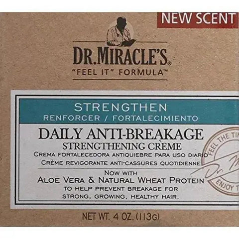 Dr. Miracles Daily Anti-Breakage Strengthen Creme 113 g-4oz