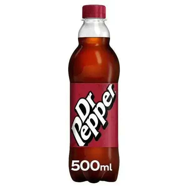Dr Pepper 500ml (Case of 12) Sparkling Fruit Flavour