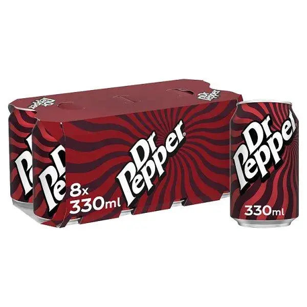 Dr Pepper 8 x 330ml (Case of 3)