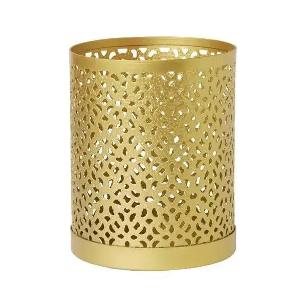 Duni Bliss Gold Candleholder Metal 100x80mm