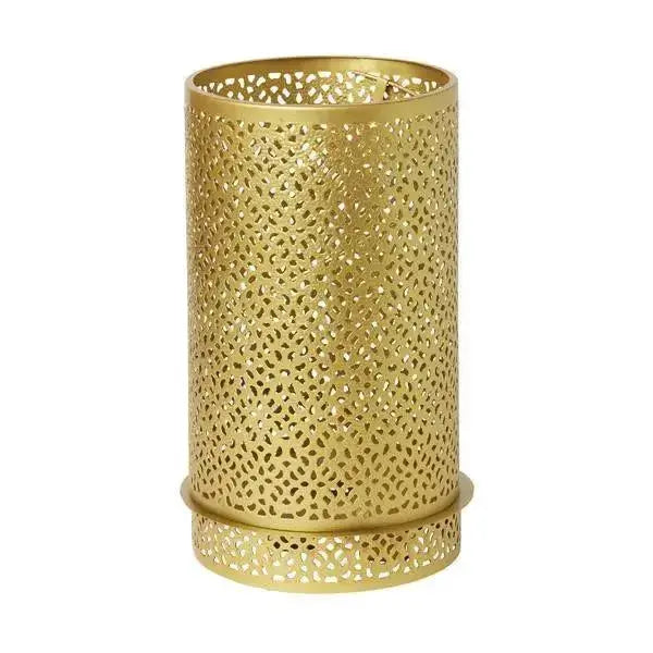 Duni Bliss Gold Candleholder Metal 200x120mm