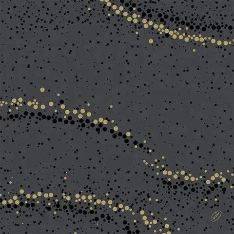 Duni Golden Stardust 40cm Dunisoft NapkinBlack