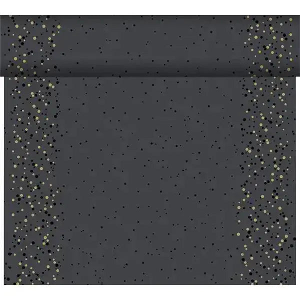 Duni Golden Stardust Black Dunicel Tete a Tete 0.4x24m