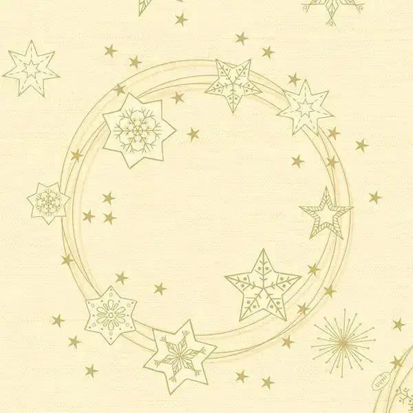 Duni Star Shine Cream 40cm Dunisoft Napkin