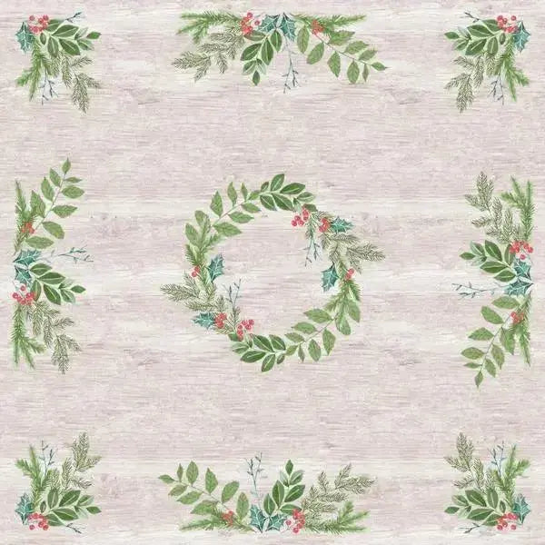 Duni Winter Greene Slipcover Dunisilk 84x84cm