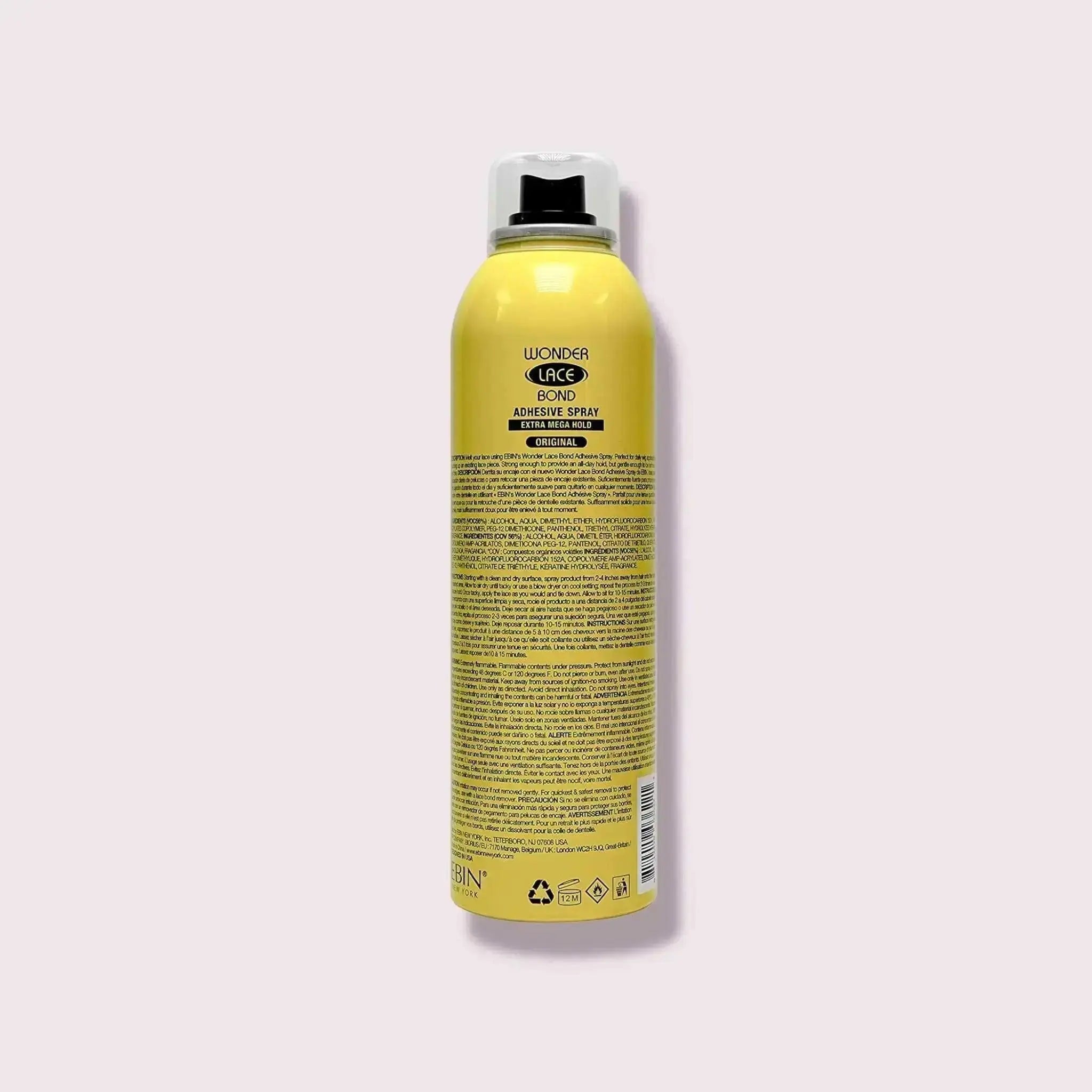EBIN Wonder Lace Bond Adhesive Spray 6.34oz / 180ml
