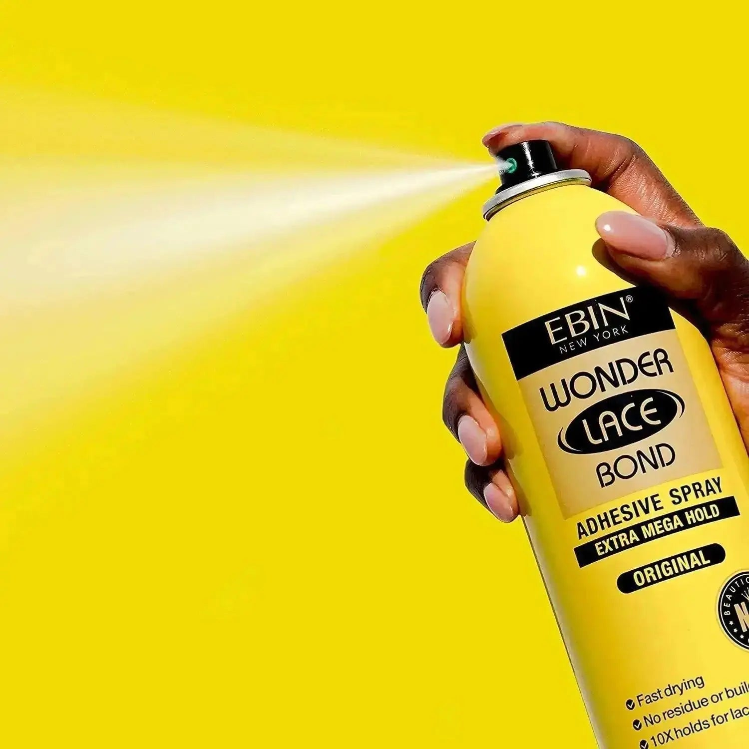 EBIN Wonder Lace Bond Adhesive Spray - Extra Mega Hold 2.82oz / 80ml