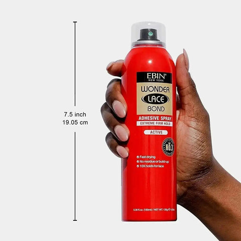 EBIN Wonder Lace Bond Spray Extreme Firm Hold 6.34oz