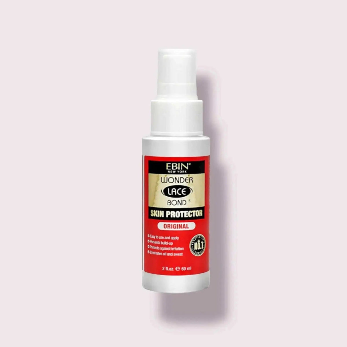 Ebin Wonder Lace Clear Bond Skin Protector – Original (2 Fl.oz./60ml)