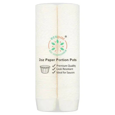 Ecopac 2oz Paper Portion Pots