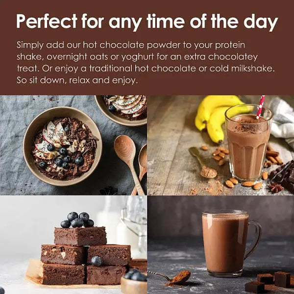 Options Instant Belgian Hot Chocolate Drink 220g (Case of 6)