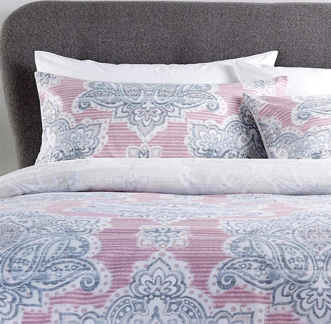 OLIVIA ROCCO Empire Duvet Set Reversible Luxurious Premium Cotton Rich With Vibrant Designs For Single Double And King Beds