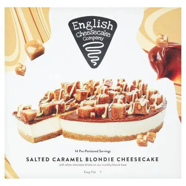 English Cheesecake Company Salted Caramel Blondie 1.890kg