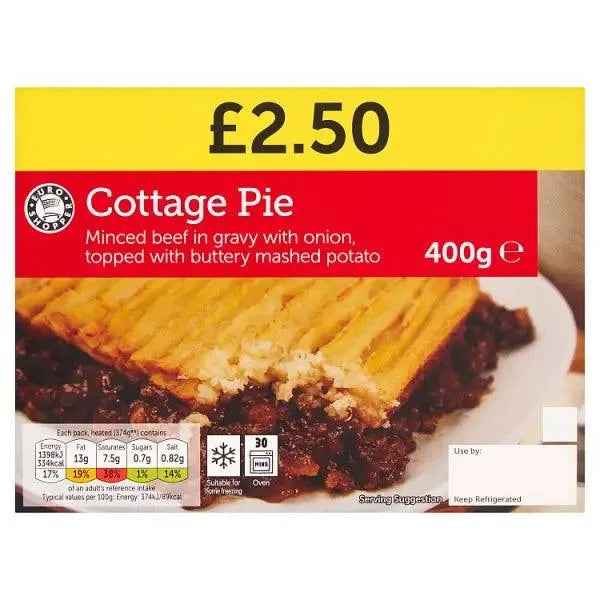 Euro Shopper Cottage Pie 400g (Case of 8)