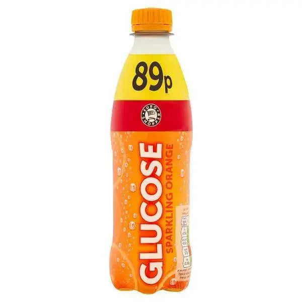 Euro Shopper Glucose Sparkling Orange Drink 380ml (Case of 12)