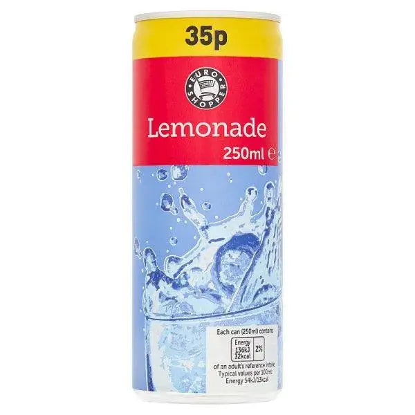 Euro Shopper Lemonade 250ml (Case of 24)