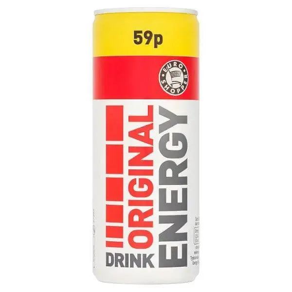 Euro Shopper Original Energy Drink 250ml (Case of 24)