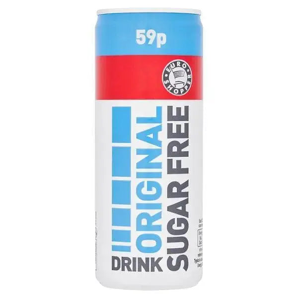 Euro Shopper Original Sugar Free Drink 250ml (Case of 24)