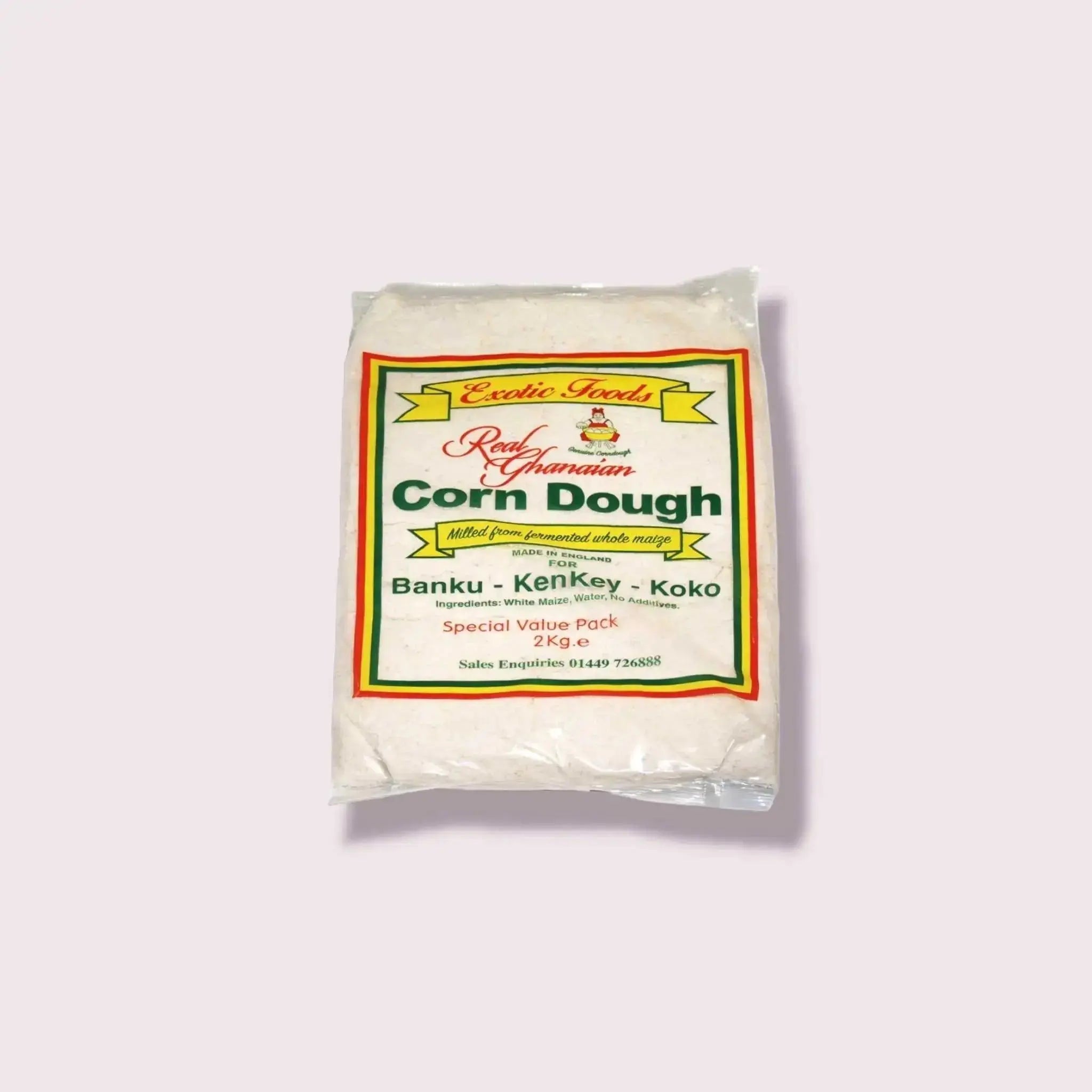 Exotic Corn Dough 2KG Made From 100% Fermented Whole Maize